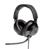 JBL Quantum 300 - Black - Hybrid wired over-ear PC gaming headset with flip-up mic - Hero